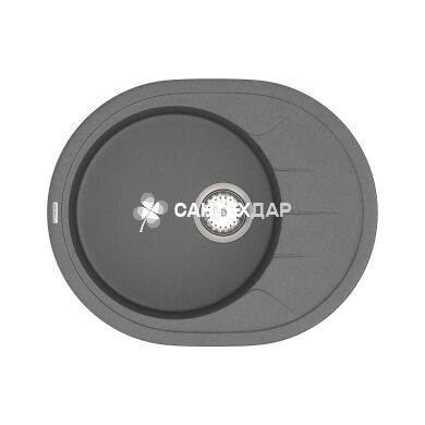 Мийка кварцева Vankor Sity SMO 02.61 Gray + сифон