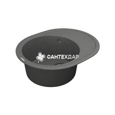 Мийка кварцева Vankor Sity SMO 02.61 Gray + сифон