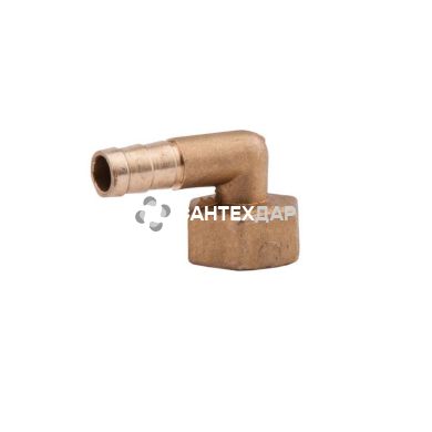 Штуцер латунный KD 10х1/2" ВР угловой