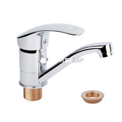 Смеситель кухонный на гайке Q-Tap Mars СRM 003М