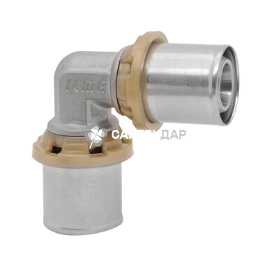 Колено металопластиковое пресс ICMA SEMPITER&reg; 32х32 мм №403