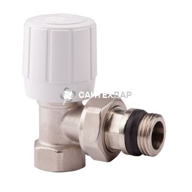 Кран радиаторный термостатический Icma 3/4" 28х1,5 угловой №974