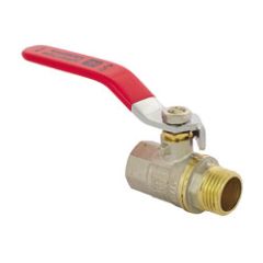 Кран шаровый АБ 1/2" НВ ручка