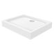 Набор Qtap душевая кабина Gemini CRM1018RC6 Clear + поддон Unirect 301815