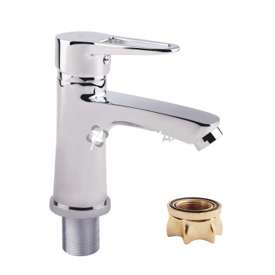 Смеситель для умывальника GF Italy 02-001F-35 CRM на гайке