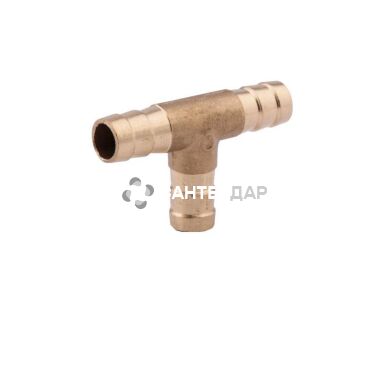 Тройник-штуцер латунный KD 12 мм