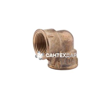 Колено латунное KD 3/4" ВВ