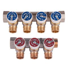 Коллектор под резьбу 1/2" Icma 3/4"х2 выхода №227