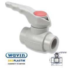 Кран шаровый ППР Wavin Ekoplastik 25 мм