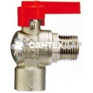 Кран шаровый SD Forte 1/2" ВН бабочка угловой