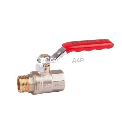 Кран шаровый SD PN40 1/2" ВН ручка