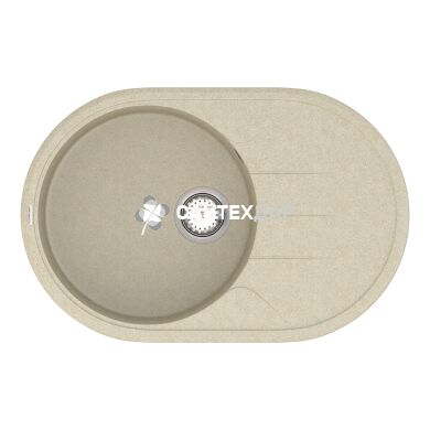 Мийка кварцева Vankor Sity SMO 02.78 Beige + сифон