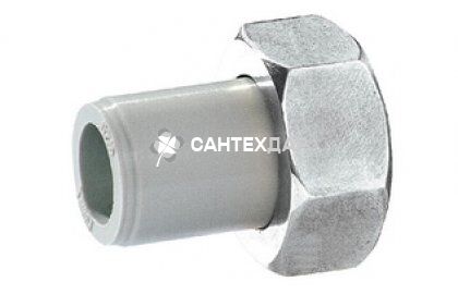 Соединение свинчиваемое ППР KAN 25х1" ВР с уплотнительным кольцом