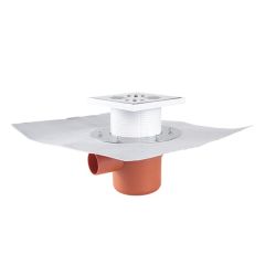 Трап Styron STY-501-2 горизонтальный выпуск решетка нержавейка 150 мм в комплекте