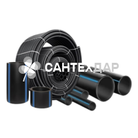 Труба полиэтиленовая ПЭ-100 SDR 11 PN16 Dn 90 мм водопровод