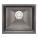 Мийка кухонна з нержавіючої сталі Qtap D4843BL 2.7/1.0 мм