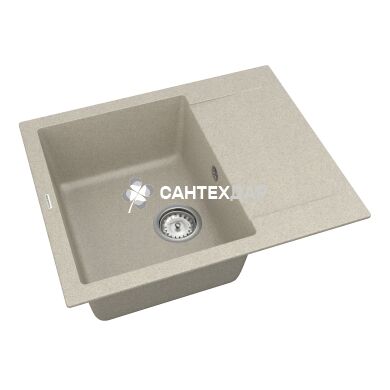 Мойка кварцевая Vankor Orman OMP 02.61 Terra + сифон