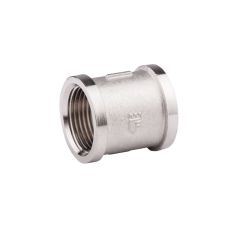 Муфта латунная SD Forte 3/4х3/4 ВВ никель