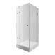 Душова кабіна Q-tap CAPRICORN CRM1011SC6 і піддон UNISQUARE 301115 квадрат 100x100