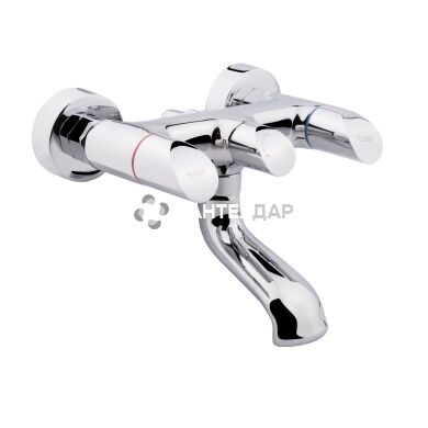 Смеситель для ванной буксовый Potato P3059 керамика
