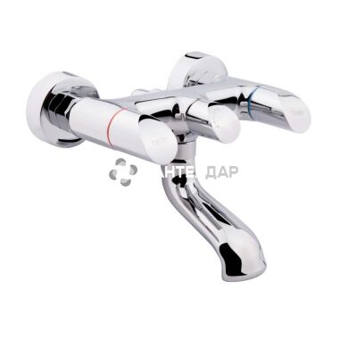Смеситель для ванной буксовый Potato P3059 керамика