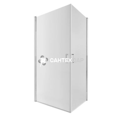 Душова кабіна Q-tap GEMINI 1018RC6 прямокутна 100x80 розпашні без піддона