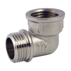 Колено латунное АБ 1 HВ никель