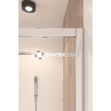 Душова кабіна Q-tap SCORPIO CRM10995-AC6 і піддон LEOSCORP 309915 п'ятикутний 90x90