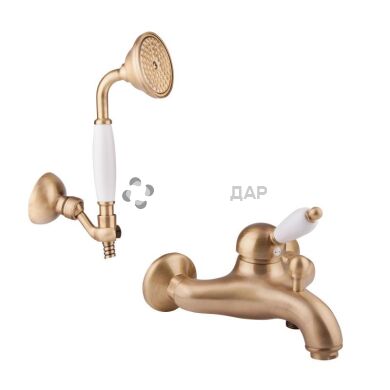 Смеситель для ванны Bianchi Elite VSCELT2004 с душевым комплектом