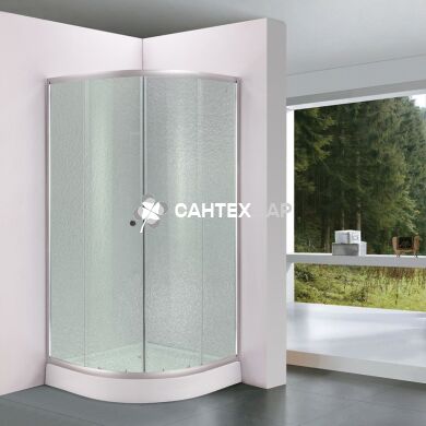 Душова кабіна Lidz Latwa 90x90 низький скло Frost