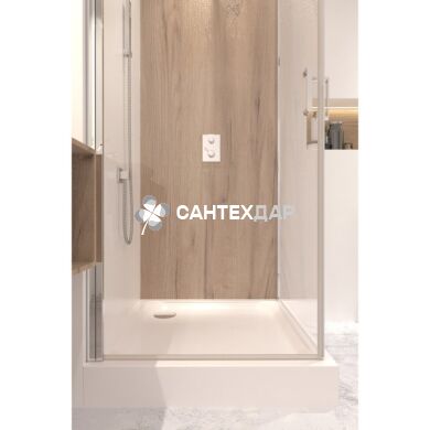 Душова кабіна Q-tap GEMINI 1099SC6 квадрат 90x90 розпашні без піддона