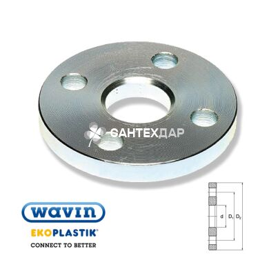 Фланец Wavin Ekoplastik 40/DN32 4 отверстия