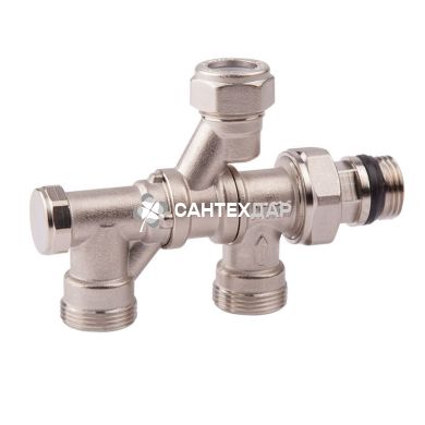 кран радиат низ комбиниров.1/2-1/2 "Icma" №875