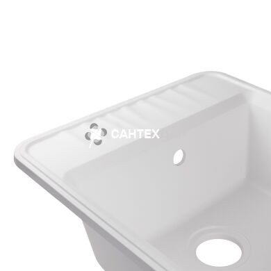 Мойка кухонная Qtap CS 6250 White