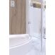 Набор Qtap душевая кабина Virgo CRM1099AC8 Clear + поддон Uniarc 309915