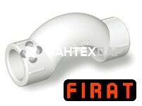 Обвод ППР Firat 20 мм короткий белый