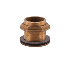 Врезка латунная KD 1 1/4" в бак