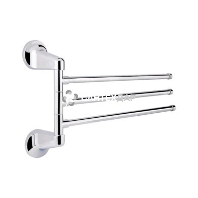 Держатель полотенец GF Italy 2813 тройной поворотный хром