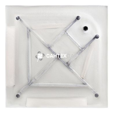 Душова кабіна Lidz Wiezak 90x90 низький скло Linie