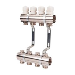 Коллекторный блок без расходомеров 1"х2 выхода