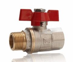 Кран кульовий Fado Classic 1/2" ЗВ метелик