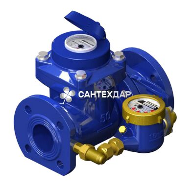 Счетчик Gross WPVD-UA комбинированный 150 мм для холодной воды фланец