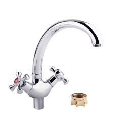 Смеситель для кухни буксовый GF Italy 21-273F CRM на гайке