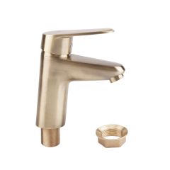 Смеситель для умывальника Potato P1009-2-40 на гайке