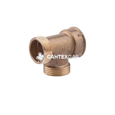 Тройник латунный KD 1" ВНН