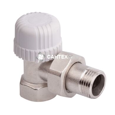 Кран радиаторный термостатический Icma 1/2" угловой с предварительной настройкой №778