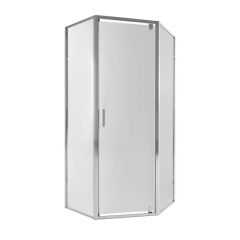 Душова кабіна Q-tap LEO 10995-AC6 п'ятикутна 90x90 розпашні без піддона