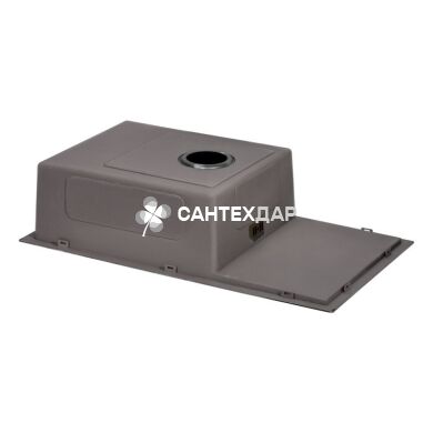 Мийка кухонна з нержавіючої сталі Qtap D7844BL 3.0/1.2 мм