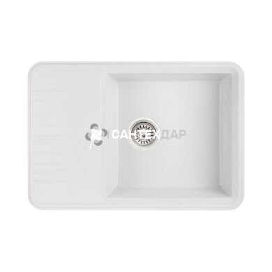 Мойка кухонная Qtap CS 7440 WHI