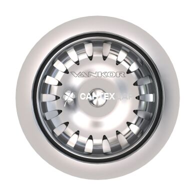 Сифон-автомат для кухонної мийки 3 &frac12;, подвійний